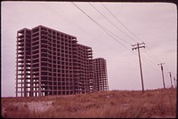 One of Several Highrise Apartments Whose Construction Was Stopped by City Ordinance to Preserve the Breezy Point Peninsula for Public Recreational Use. Original public domain image from Flickr