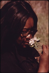 Martha Ann Crider Comes From a Coal Mining Family and Is the Wife of a Retired Miner Living in Fireco, near Beckley, West Virginia. She Is President of the Mountaineer Family Health Plan 05/1974. Photographer: Corn, Jack. Original public domain image from Flickr