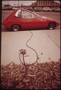 Exhibit at the First Symposium on Low Pollution Power Systems Development Held at the Marriott Motor Inn, Ann Arbor Vehicles and Hardware Were Assembled at the EPA Ann Arbor Laboratory.