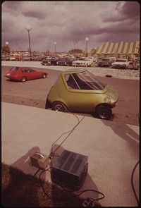 Exhibit at the First Symposium on Low Pollution Power Systems Development Held at the Marriott Motor Inn, Ann Arbor Vehicles and Hardware Were Assembled at the EPA Ann Arbor Laboratory.