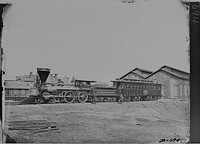 U.S. Military Engine. "Lincoln's Coach". Photographer: Brady, Mathew, 1823 (ca.) - 1896. Original public domain image from Flickr