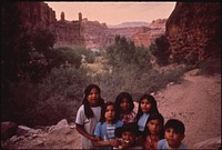 Havasupai Indian Children. Photographer: Eiler, Terry. Original public domain image from Flickr