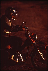 Young Navajo Cycle Rider. Photographer: Eiler, Terry. Original public domain image from Flickr