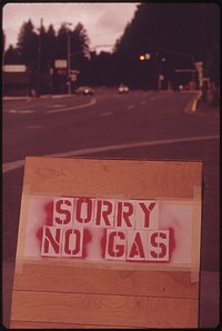 Signs Like This Have Begun to Appear Frequently in the Portland Area 06/1973. Photographer: Falconer, David. Original public domain image from Flickr