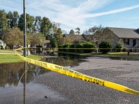 Hurricane flooding