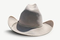 Cowboy hat collage element psd