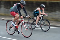 Tinman Triathlon, Mt. Maunganui, 2 December 2018. Original public domain image from Flickr