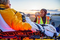 PGV Emergency Drill, live disaster drill simulates a plane crash and emergency response at Pitt-Greenville Airport, March 21, 2019. Original public domain image from Flickr