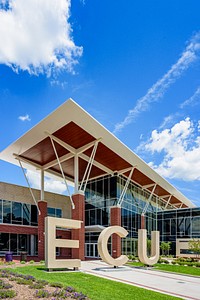 ECU Student Center, Greenville, date unknown.  Original public domain image from Flickr