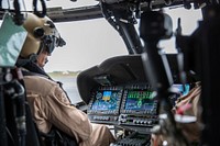 CBP Air and Marine Operations agents conduct search and rescue operations in Abaco Island and Marsh Harbour Bahamas on Sept. 5, 2019.