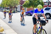 Cycle NC's Mountains to Coast ride day 5 stop in Greenville, NC. October 3, 2019.