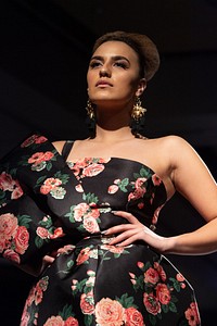 Pacific Fusion Fashion Show, 5 October 2019.Designer: Afa Ah Loo. Original public domain image from Flickr