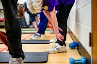 Fitness programming at Greenville Aquatics & Fitness Center, January 6, 2020. Original public domain image from Flickr