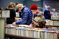 Friends of Sheppard Memorial Library's 29th Annual Used Book Sale at the Greenville Convention Center, February 7, 2020, North Carolina, USA. Original public domain image from Flickr