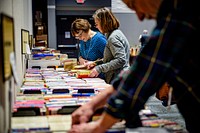 Friends of Sheppard Memorial Library's 29th Annual Used Book Sale at the Greenville Convention Center, February 7, 2020, North Carolina, USA. Original public domain image from Flickr