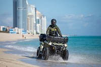 U.S. Border Patrol conducts enhanced security operations in south Florida in preparation of Super Bowl LIV, Jan. 30, 2020, in Miami.