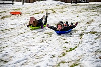 Snow Day! February 21, 2020, North Carolina, USA. Original public domain image from Flickr