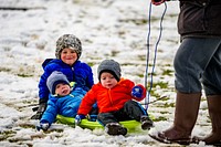 Snow Day! February 21, 2020, North Carolina, USA. Original public domain image from Flickr