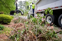 Thunderstorms clean up