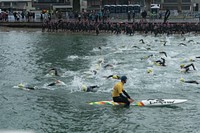 Tauranga Tinman Triathlon, 10 November 2019. Original public domain image from Flickr