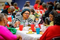 Ninth Annual Senior Luncheon hosted by City of Greenville, Greenville Fire/Rescue, and Pitt County Sheriff's Office, December 5, 2019. Original public domain image from Flickr