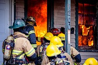 Live burn training exercise