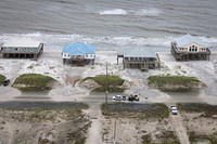 Customs and Border Protection Air and Marine agents survey damage caused by Hurricane Sally near Mobile, Ala., Sept. 16, 2020.