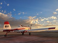 Air Tractor AT-802, fire rescue. Original public domain image from Flickr