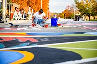 First Street Mural, December 12, 2020, North Carolina, USA. Original public domain image from Flickr