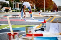 First Street Mural, December 12, 2020, North Carolina, USA. Original public domain image from Flickr