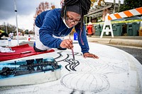 First Street Mural, December 13, 2020, North Carolina, USA. Original public domain image from Flickr