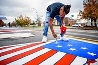 First Street Mural, December 13, 2020, North Carolina, USA. Original public domain image from Flickr