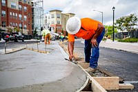 Town creek culvert construction