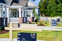 Newly-completed homes in the Lincoln Park neighborhood of West Greenville on Thursday, August 27. Original public domain image from Flickr