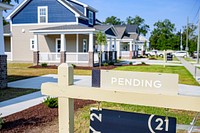 Newly-completed homes in the Lincoln Park neighborhood of West Greenville on Thursday, August 27. Original public domain image from Flickr