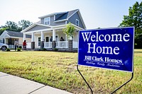 Newly-completed homes in the Lincoln Park neighborhood of West Greenville on Thursday, August 27. Original public domain image from Flickr