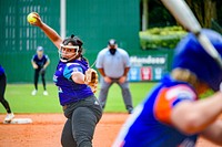 Little League Softball World Series day 8 at Stallings Stadium at Elm Street Park, August 18, 2021, North Carolina, USA. Original public domain image from Flickr