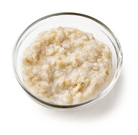 Cooked oatmeal, healthy morning breakfast. Original public domain image from Flickr