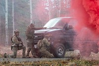 Alaska Air National Guard’s 212th Rescue Squadron conducts full mission profile exercise, Alaska, Oct. 13, 2021. (U.S. Air Force photo by Alejandro Peña). Original public domain image from Flickr