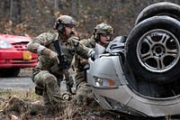 Alaska Air National Guard’s 212th Rescue Squadron conducts full mission profile exercise, Alaska, Oct. 13, 2021. (U.S. Air Force photo by Alejandro Peña). Original public domain image from Flickr