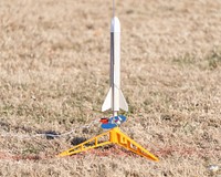 ANNAPOLIS, Md. (Nov. 23, 2021) U.S. Naval Academy midshipmen from an Engineering class launched their test rockets on Hospital Point.