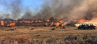 Applegate Prescribed burn, wildfire. Original public domain image from Flickr