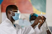 Training and mentorship for health workers in Cameroon. Original public domain image from Flickr