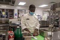 Culinary Team at CiTiboces Culinary Class December 2021 in Mexico, N.Y., December 7, 2021. Fort Drum culinary specialists recently won a cooking competition held by the 18th Airborne Corps. Original public domain image from Flickr