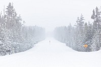 Winter storm at Norris Junction.