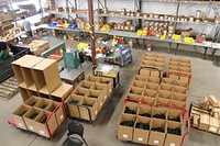 Returns Warehouse at NIFCThe Returns Warehouse at NIFC is where all kinds of supplies go to be repaired, cleaned, refurbished, and the restocked in the Great Basin Cache to support other incidents. Photo by Jennifer Myslivy, BLM