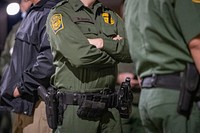 DHS Secretary Alejandro Mayorkas Joins Yuma Border Patrol MusterYuma, AZ (January 26, 2022) Homeland Security Secretary Alejandro Mayorkas joins Border Patrol agents for a morning muster. (DHS Photo by Zachary Hupp)