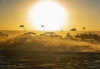 Imperial Sand Dunes, cars.