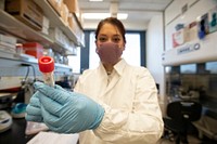 NMRC's Naval Infectious Diseases Diagnostic Laboratory 220126-N-GC612-1018SILVER SPRING, Md. (Jan. 26, 2022) - Amanda Cherry, a research assistant with Naval Medical Research Center (NMRC) reviews patient information before performing diagnostic testing in the in the Naval Infectious Diseases Diagnostic Laboratory (NIDDL) at Naval Medical Research Center (NMRC). NMRC’s NIDDL is the Navy’s Clinical Reference Laboratory, capable of testing for non-routine infectious diseases affecting our warfighter. (U.S. Navy photo by Michael Wilson/Released)