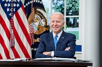 President Joe Biden delivers remarks and participates in a Q&A session on COVID-19 with the National Governors Association Monday, December 27, 2021, in the South Court Auditorium in the Eisenhower Executive Office Building at the White House. (Official White House Photo by Adam Schultz)